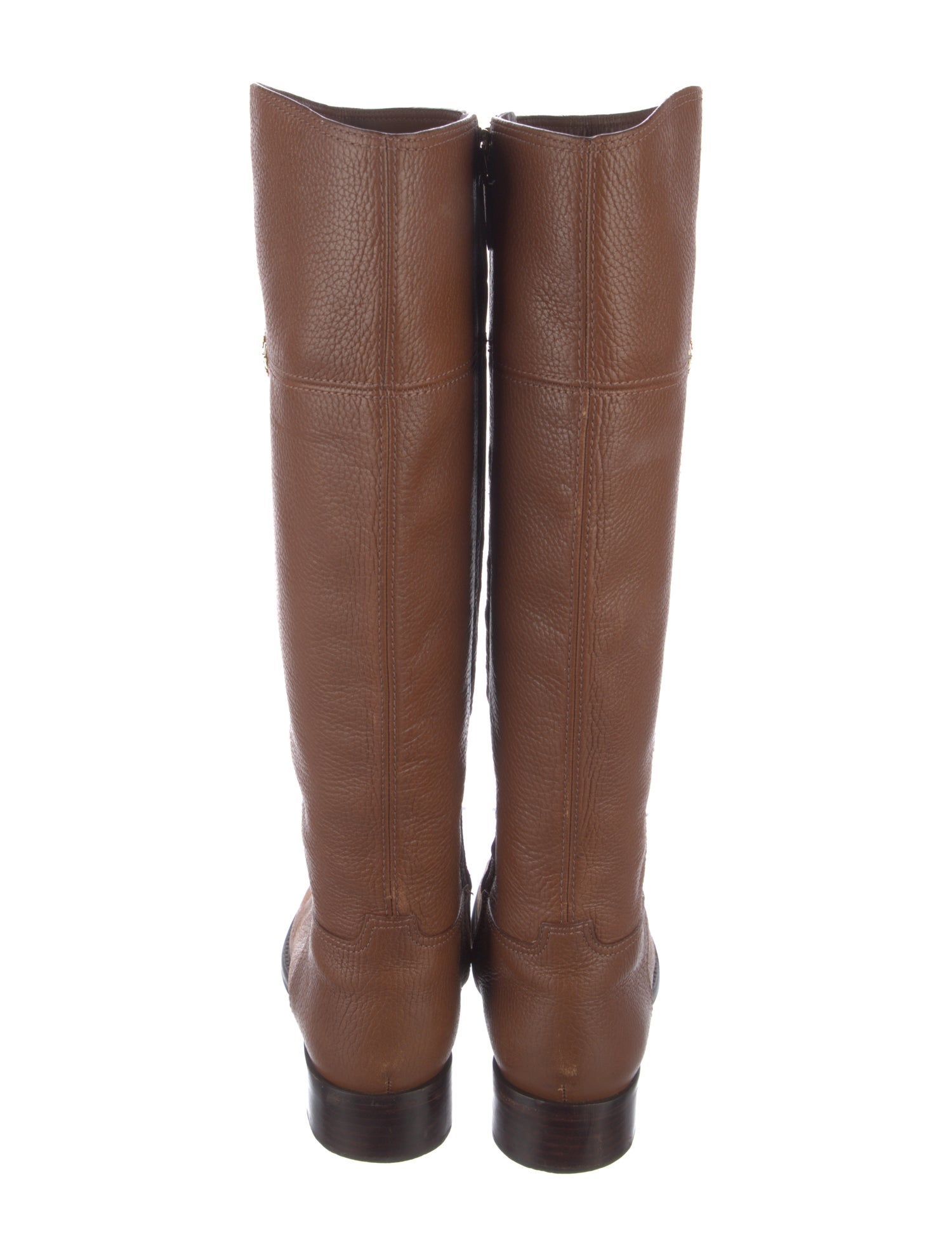 Tory Burch Leather Riding Boots